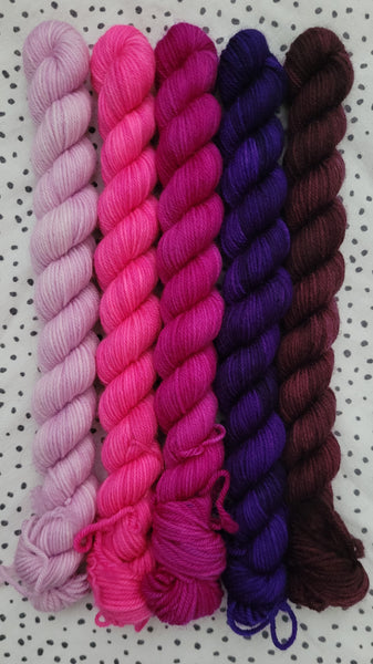 Nine to Five Sock Mini Skein Set