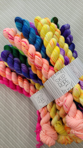 Nine to Five sock yarn Mini Set - 1000 Rainbows